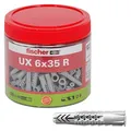 fischer UX 6x35 R 531027 Universaldübel Ø 6 mm x 35 mm, 185 St. mit Prämie nach Registrierung