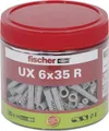 Fischer Universaldübel UX 6.0 x 35 mm - 185 Stück  Dübel