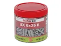Fischer Universaldübel UX 6x35 R mit Rand, Dose, 531027