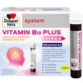 Doppelherz system VITAMIN B12 PLUS – Vitamin B12 trägt zur Verringerung von Müdigkeit und Erschöpfung bei und unterstützt die normale Funktion des Nervensystems – 30 Trinkfläschchen