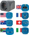 BRENNENSTUHL 10er Set Reiseadapter