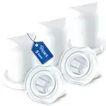 VIOKS Handstaubsauger Filter 5x Set Ersatz für Vorwerk Akku Staubsauger - Vorwerk Kobold VC100 Filter/Kobold VC100 Zubehör für Kobold Staubsauger