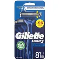 Maszynki do golenia Gillette Sensor 3 Comfort 8 sztuk