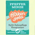 5x Birkengold Kaugummi Pfefferminze 28 g | vegan | zuckerfrei | erdölfrei