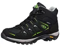 Brütting Mount Frakes High Unisex Cross-Laufschuh, schwarz/grau/Lemon, 40 EU