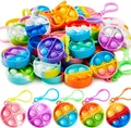 JOYIN 30 Stück(Rund) Mitgebsel Kindergeburtstag Mini-Fidget-Spielzeug, Partygesc