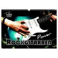 CALVENDO Wandkalender Rockgitarren Power (Wandkalender 2026 DIN A3 quer), CALVENDO Monatskal 42.0 cm x 1 cm x 29.7 cm