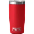 Yeti Coolers Rambler 10oz Tumbler Isolierbecher (Größe 296ml, rot)