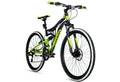 bergsteiger Mountainbike Kodiak 26, 29 Zoll Mountainbike, geeignet ab 150 cm, Damen, Herren, 21 Gang Shimano Tourney RD-TY300 Schaltwerk, Kettenschaltung, V-Bremse & Scheibenbremse