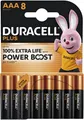 DURACELL Batterien PLUS Alkali-Mangan Micro AAA 1,5 V, 8 St. 151258