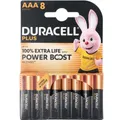 Duracell Plus Power Boost Micro (AAA)-Batterie Alkali-Mangan 1.5 V 8 St. (8 Stk., AAA) (151258)