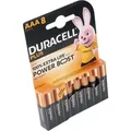 Duracell Batterie Plus -AAA (MN2400/LR03) BOOST CP8 8St. - Schwarz/Gold