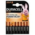 Duracell Plus Einwegbatterie AAA Alkali