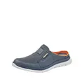 Rieker Herren - Clogs Blau, 46 EU