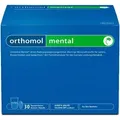 Orthomol Mental - für Gehirn, Konzentration und Gedächtnis - mit Pantothensäure und Omega-3-Fettsäuren - Granulat/Kapseln, 30 St. Tagesportionen