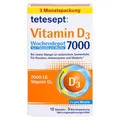 Tetesept Vitamin D3 7.000 Wochendepot Filmtabletten 6.1 g