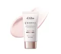 d'Alba Sonnenschutzcreme Waterfull Tone-Up Sun Cream SPF 50+ PA++++ 50ml – UV Essence, Sonnenschutz mit Glow Effekt, Tone-Up Sonnencreme mit Niacinamide, Panthenol & Weißer Trüffel, leichte Korean Skincare Sun Cream für strahlenden Teint