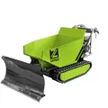 Zipper Benzin-Miniraupendumper ZI-MD500HST 6,8kW 500kg Last Hydraulik-Kippmulde