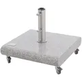 Knirps Granitsockel Granit hell mit Rollen ca. 70 kg
