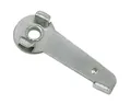 Gardinia Deckenträger für Aluminiumschiene 13 mm, 2 Stück, Inkl. Befestigungsmaterial, Metall, Verzinkt