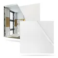 Termofol Heizfolie 230v unter Wandspiegel - Heizmatte Anti-Dampf fur Badezimmer - Badspiegel Heizung Elektrisch - Spiegelheizung Wandheizung Folie - Quadratisch - 40x40 cm(30W)