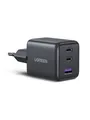 UGREEN USB C Ladegerät 30W 3-Port GaN II Netzteil PD Schnellladegerät Kompatibel mit iPhone 17, 17 Pro Max, Air, 16, 15, 14, 13, 12, iPad, Galaxy S25, S24, S23, Pixel 9 (Schwarz)