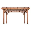 Backyard Discovery Pergola aus Holz 305 x 426 cm