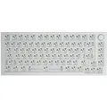 GLORIOUS PC Gaming Race GMMK Pro White Ice 75% TKL Tastatur - Barebone, ANSI-Layout, silber