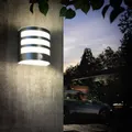 Philips LED Calgary 173154716 LED-Außenwandleuchte mit Bewegungsmelder LED 3 W Edelstahl