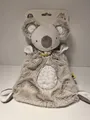Fehn Schmusetuch Baby Schnuffeltuch mit Koala Köpfchen - Kuscheltuch für Neugebo
