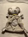 Schmusetuch Baby Schnuffeltuch mit Koala Köpfchen - Kuscheltuch - Neu (S043)