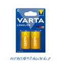 4 x Varta Longlife 4114 Baby C LR14 Alkaline Batterie 1,5V - 2 x 2er Blister