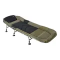 Q-TAC Angelliege Karpfenliege Bedchair 6-Bein Anglerliege Deluxe Camping