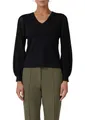 s.Oliver BLACK LABEL Strickpullover mit semitransparenten Ärmeln