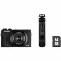 Canon PowerShot G7 X Mark III 20.1MP Kompaktkamera Schwarz Vlogger KIT NEU