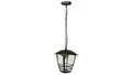 Lampa ogrodowa wisząca Imma Black C E27 czarny łańcuch 1,1m IP44 EDO777383