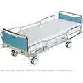 Lojer Krankenhausbett ScanAfia X ICU E-480, Trendelenburg elektr., Chrom, Hellblau, NEU