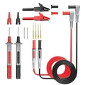 Multimeter Messleitungen Set, Bananenstecker, Krokodilklemmen, Austauschnadeln