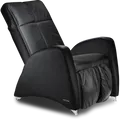 Massagesessel KEYTON Deco in Echtleder | schwarz