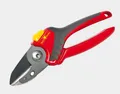 Wolf Garten RS2500 Amboss Gartenschere Comfort Plus rot/grau bis 25mm