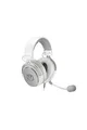 ENDORFY VIRO Onyx White, Gaming Over-Ear-Kopfhörer, abnehmbares Mikrofon, Langlebiger Aluminiumrahmen, Weiche Ohrpolster aus Memory-Schaumstoff, 53 mm Treiber