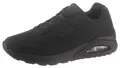 Sneaker "Uno - Stand on Air", Freizeitschuh, Halbschuh, Schnürschuh mit extra Dämpfung, Gr. 39, schwarz