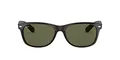 Ray-Ban Damen New Wayfarer Sonnenbrille, Tortoise, Large (Herstellergröße: 55) EU
