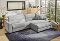 Jockenhöfer Gruppe Ecksofa Double One L-Form, B: 288 cm, 2x120 cm breite, elektr. Relaxfunktionen, Kopfteilverstellung, USB-Anschluss & Zierkissen