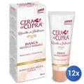12X Bundle Cupra Gesicht Creme Tube 75 Ml. Weiße Antifalten