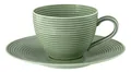 Seltmann Weiden Becher Seltmann Weiden Beat Salbeigrün Kaffeeobere+Untere 2tlg., Porzellan