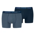 PUMA Herren Boxer Boxershorts Shorts Unterhosen Comfort Stretch 2er Pack, Wäschegröße:L, Artikel:-007 Denim