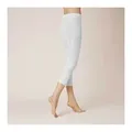 KUNERT Strickstrumpfleggings Velvet 50 50 DEN (1 St) Semi-blickdichte Leggings mit Mausezähnchen im Abschlussbund weiß 44-46