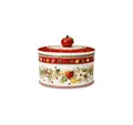 Villeroy & Boch Vorratsdose Winter Bakery Delight Gebäckdose, Porzellan, (1-tlg), Premium Porcelain, 1 Stck, Handwäsche empfohlen