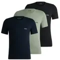 BOSS 3P Classic Regular Fit T ShirtRN Mixed Baumwolle Small Herren